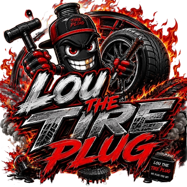 LOU THE TIRE PLUG logo